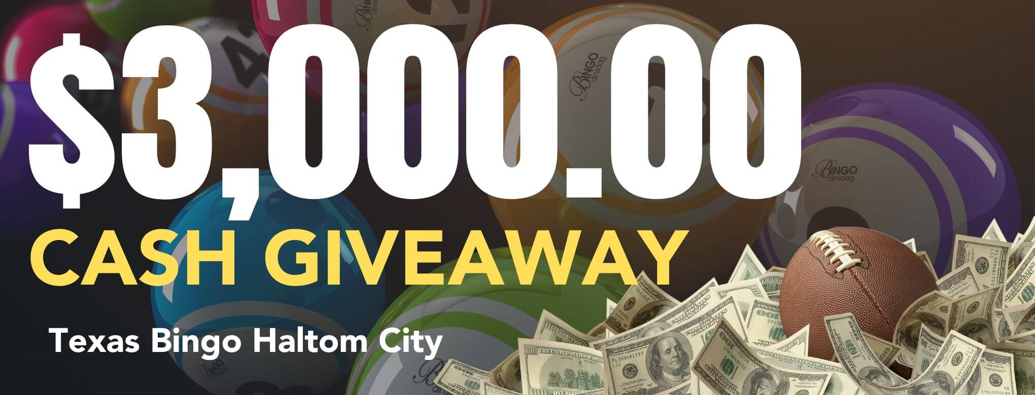 $3,000.00 Haltom City Ca$h GiveAway