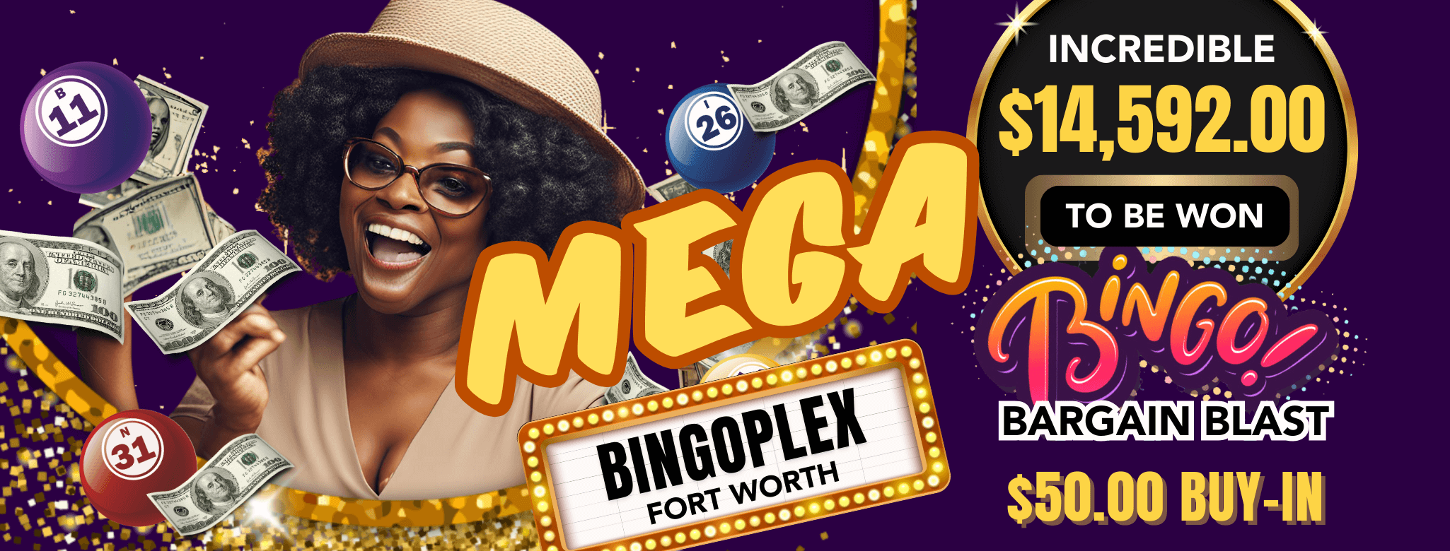 BingoPlex MEGA Bingo Bargain Blast