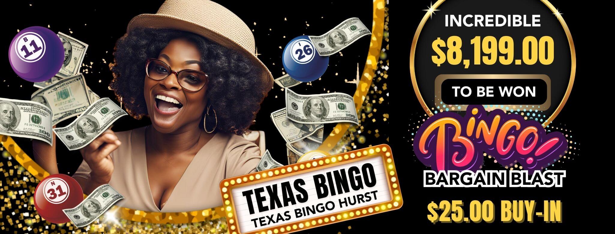 Hurst Texas Bingo Bargain Blast