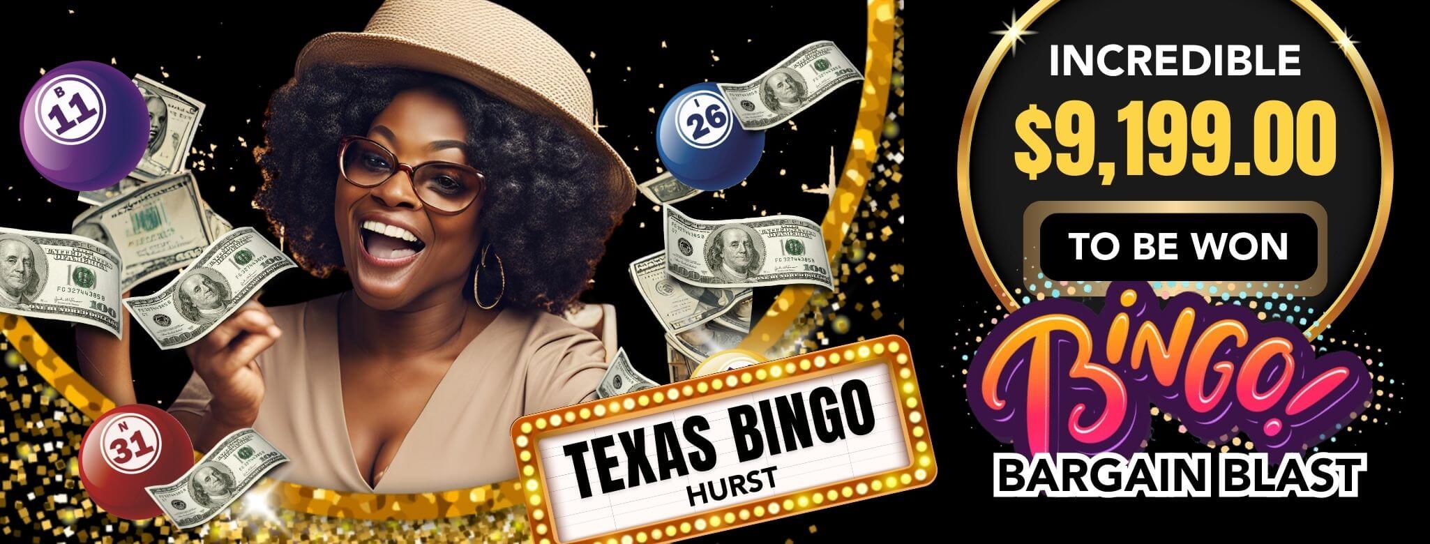 Hurst Texas Bingo Bargain Blast