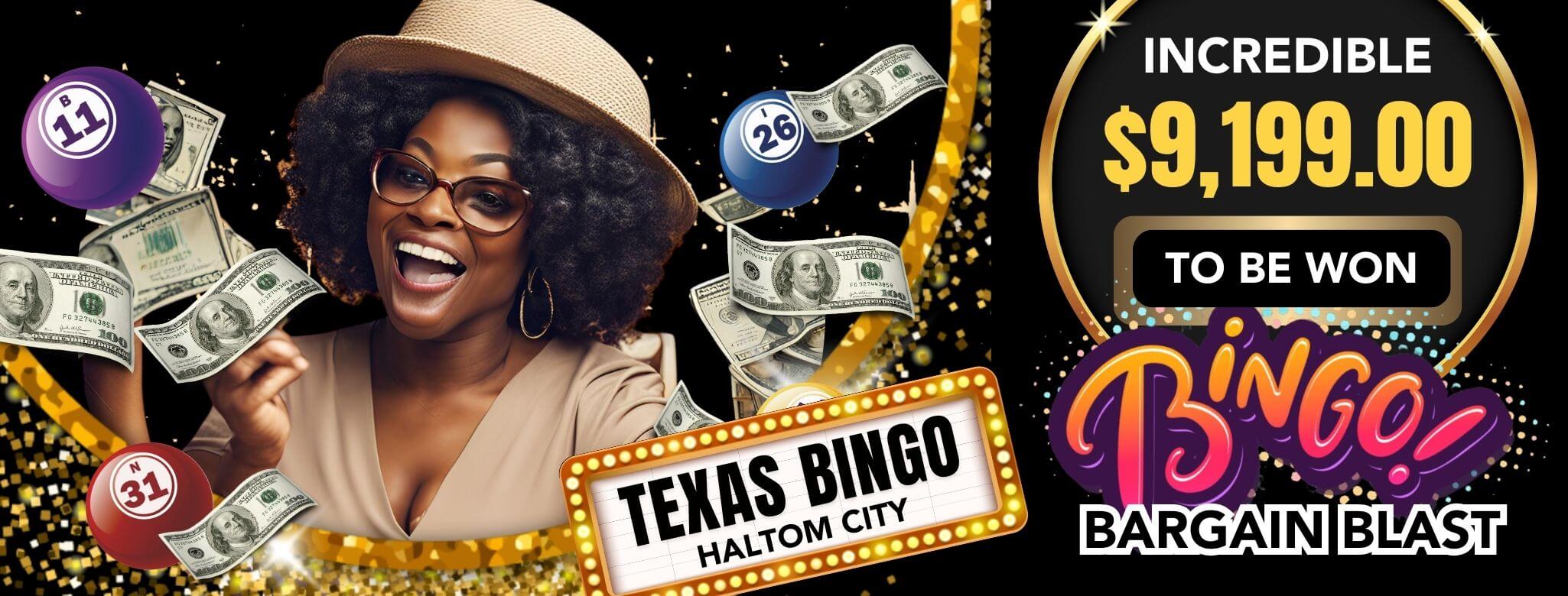 Haltom City Texas Bingo Bargain Blast